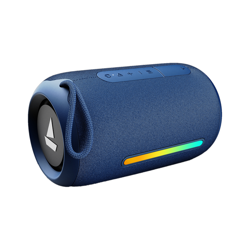 boAt Stone 350 Pro/358 Pro, Music Streaming on JioSaavn,12 HRS Playback, IPX5 14 W Bluetooth Speaker(Vibing Blue, Mono Channel)
