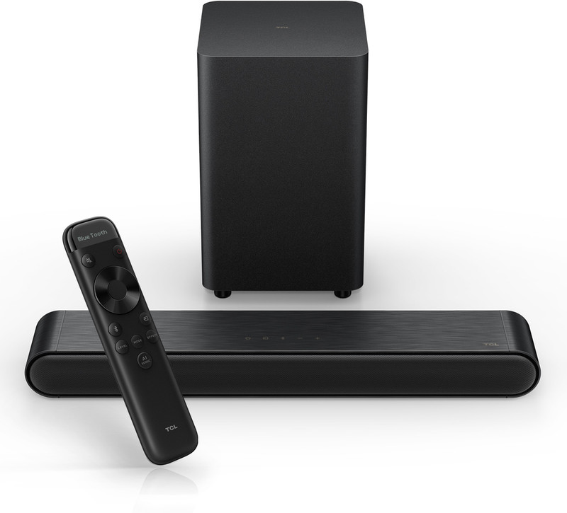 TCL TCL S642W Wireless Subwoofer 200 W Bluetooth Soundbar(Black, 2.1 Channel)