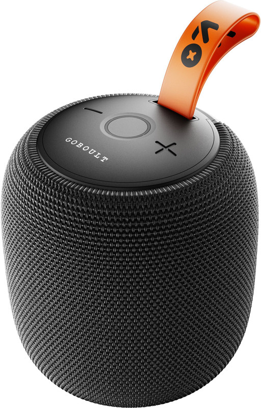 GOBOULT Rave 5W, Dual Drivers, TWS Connectivity, Compact Size, Upto 8hrs Battery 5 W Bluetooth Speaker(Black, Stereo Channel)