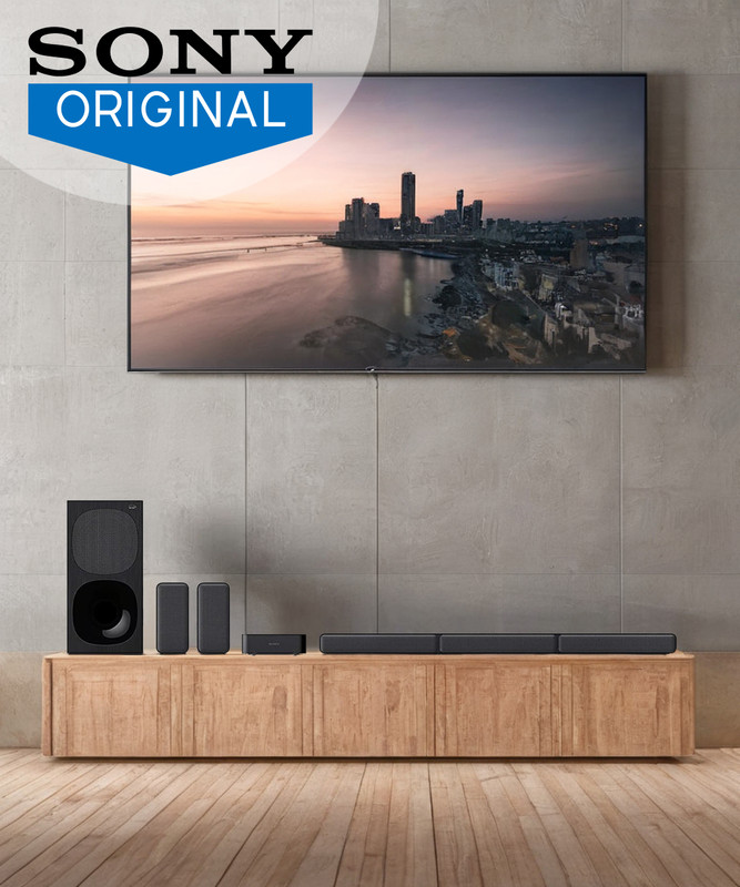 SONY HT-S500RF 5.1ch Home Theatre with Dolby Audio, Rear Speakers,...