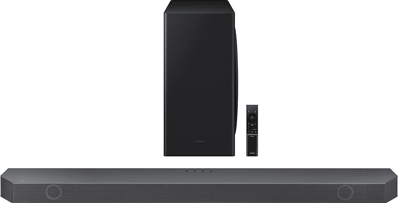 Samsung HW-Q800C/XL Wireless Dolby Atmos Wi-fi, Q-Built-in Alexa 360 W Bluetooth Soundbar(Black, 5.1.2 Channel)