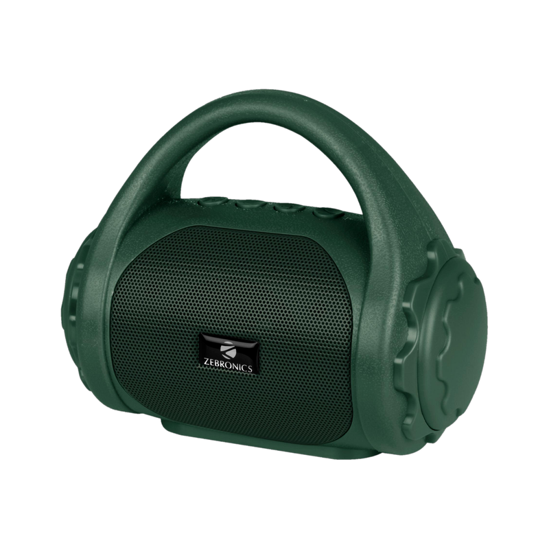 ZEBRONICS PSPK9 Built-in FM Radio Green