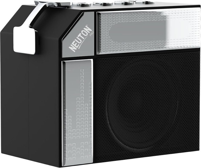 Neuton pro 10W Bluetooth Speaker with Powerful Bass, 1200mAh Battery 10 W Bluetooth PA Speaker(Silver, 5.0 Channel)