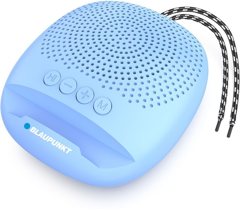Blaupunkt BT03.5 Portable 8W BT Speaker, Deep Bass, Built-In Mobile Stand, Pocket Friendly 8 W Bluetooth PA Speaker(Light Blue, 2.0 Channel)
