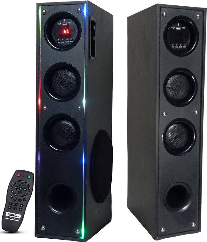 RZG BERNTLEY 120 W Bluetooth Party Speaker(Black, Stereo Channel)