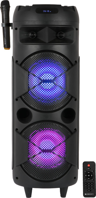 ZEBRONICS Zeb-450Moving Monter 2X8L 48 W Bluetooth Party Speaker(Black, Mono Channel)
