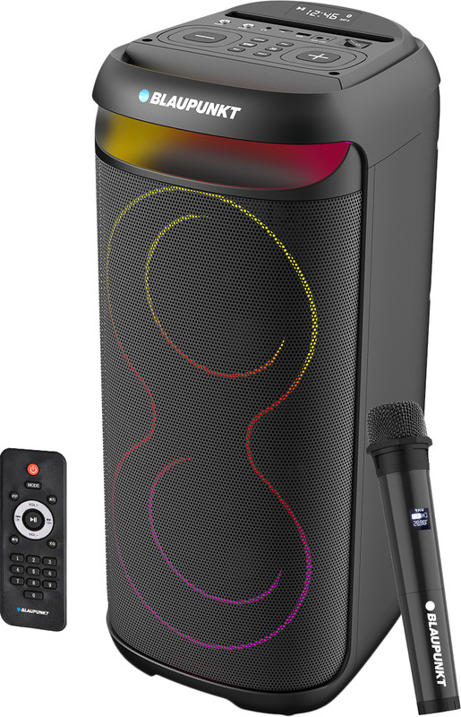 Blaupunkt Rock & Roll PS75 Pro 100 W Bluetooth Party Speaker(Black, 2.0 Channel)