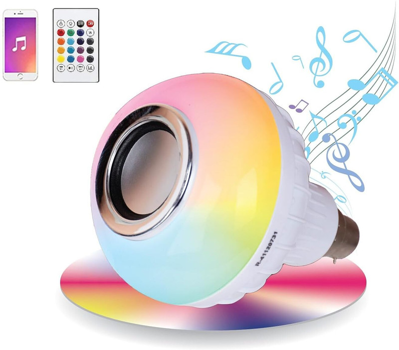 vrindavan shopi 12 W Color Changing Decorative B1 Decorative Bulb(Multicolor)