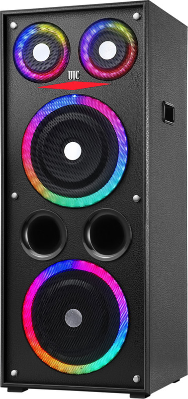 UIC TWR-5102 KINGKONG DOUBLE POWER 185 W Bluetooth Party Speaker(Black, 2.0 Channel)