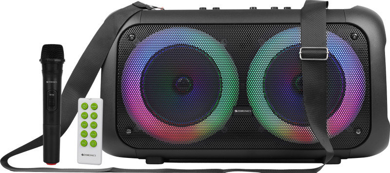 ZEBRONICS Zeb County 7 (ZEB-PSPK 40) 8 W Bluetooth Speaker(Black, Mono Channel)