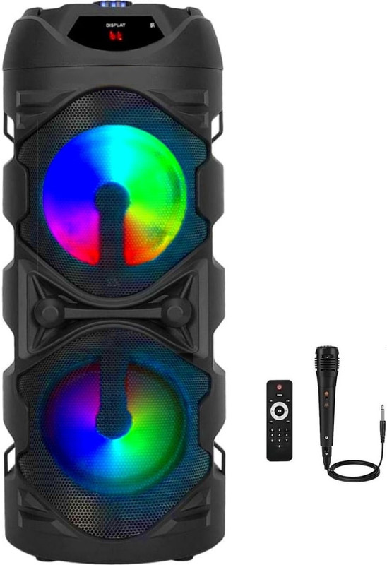 LIMBRO home theatre 50 W Bluetooth Party Speaker(Black, 2.0 Channel)