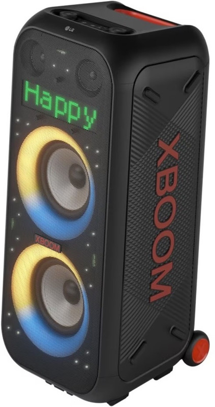 LG XBOOM XL9T, 1000W, Pixel LED lighting, Mic & Guitar input, IPX4, XBOOM App 1000 W Bluetooth Party Speaker(Black, 2.2 Channel)