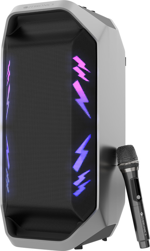 ZEBRONICS ZEB-USPK 105 (Zeb-Party Fyre 110) 110 W Bluetooth Party Speaker(Black, Stereo Channel)