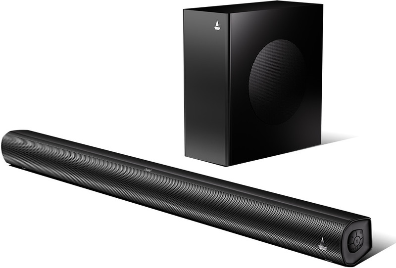 boAt Aavante 2.1 1200 120 W Bluetooth Soundbar(Premium Black, 2.1 Channel)