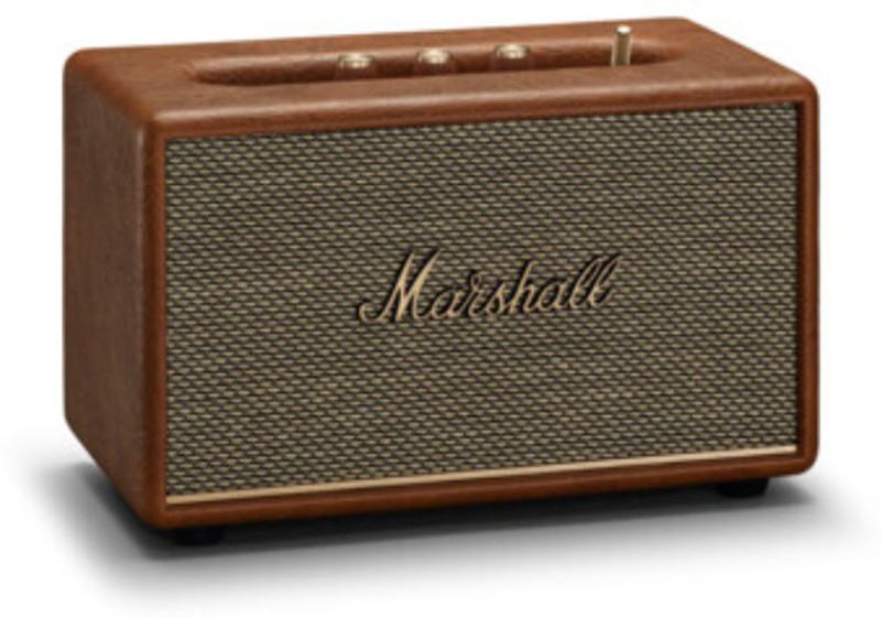 Marshall Acton III Wired Connectivity Home with & RCA or 3.5mm input 60 W Bluetooth Speaker(Brown, Stereo Channel)