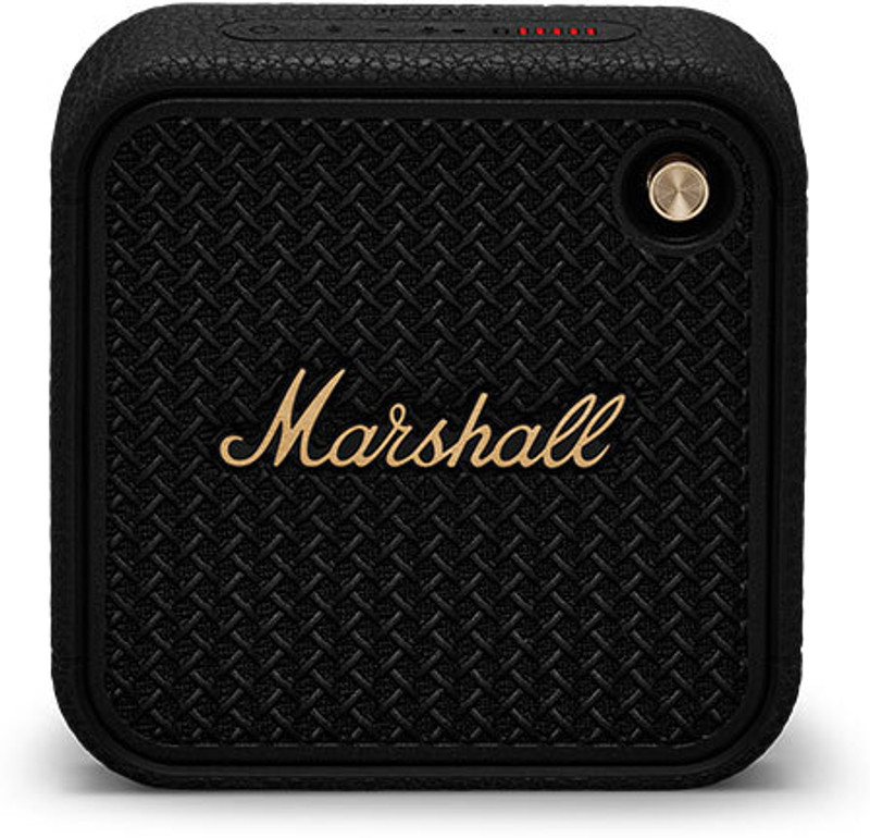 Marshall Willen II Portable Bluetooth Speaker 17+ Hour Playtime, Dust & Waterproof (IP67) 10 W Bluetooth Speaker(Black & Brass, Mono Channel)