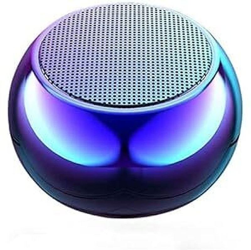 Hectic Portable Bluetooth Mini Dynamic Metal Sound with Google, Alexa & Siri Assistant Smart Speaker(Multicolor)