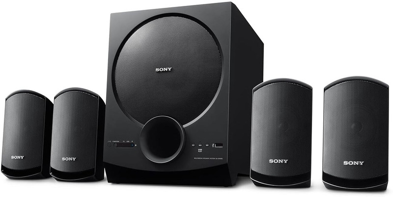 SONY D40M2 with Google, Alexa & Siri Assistant Smart Speaker(Black)