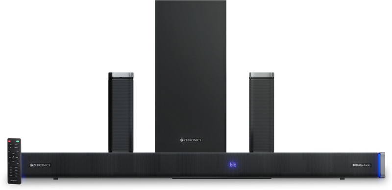 ZEBRONICS ZEB-Juke bar 9530WS Pro Dolby 5.1 400 w Bluetooth...