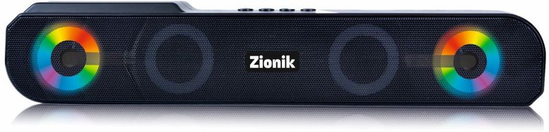 Zionik ZoomBlaze 25 W Bluetooth Soundbar(Black, Stereo Channel)