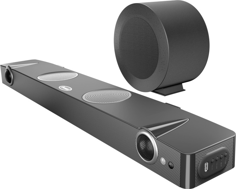 Iwai 1000W with External Subwoofer| 4 EQ Modes, HDMI(ARC)|Bluetooth(V5.3) Soundbar 1000 W Bluetooth Soundbar(Black, 2.1 Channel)