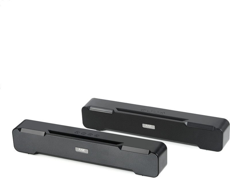 MZ M51 10 W Bluetooth Soundbar(Black, Stereo Channel)