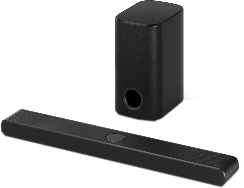 LG S77TY, Dolby Atmos, AI Sound Pro, Triple Up-Firing 400 W Bluetooth Soundbar(Black, 3.1.1 Channel)