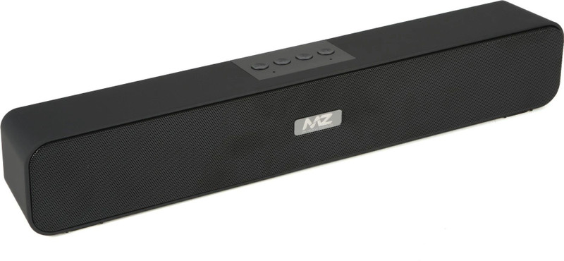 MZ M12VP (PORTABLE HOME TV SOUNDBAR) Dynamic Thunder Sound 2200mAh Battery 10 W Bluetooth Soundbar(Multicolor, Stereo Channel)