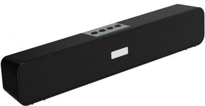 Soroo Future SR-588 Portable Bluetooth Tv Soundbar Supper Bass Wireless Dj Speaker 10 W Bluetooth Soundbar(Black, 2.0 Channel)