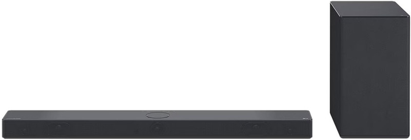 LG SC9S , Dolby Atmos, Triple Up-Firing Speaker With OLED C Matching Bracket 400 W Bluetooth Soundbar(Dark Steel Silver, 3.1.3 Channel)