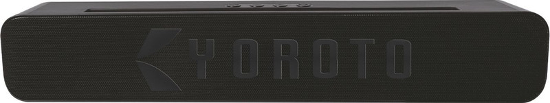 YOROTO Wireless Superior Sound bar with Ear-Shaking Sound & Powerful Bass 20 W Bluetooth Soundbar(Black, 2.0 Channel)