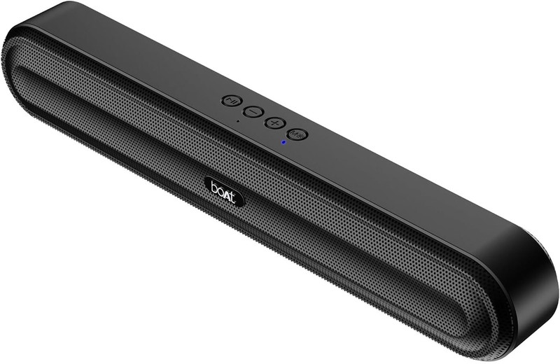 boAt Aavante Bar 490 with Entertainment EQ Modes 10 W Bluetooth Soundbar(Black, 2.0 Channel)