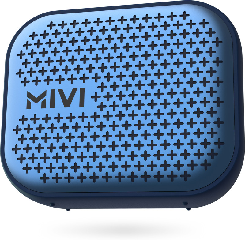 Mivi ROAM2 24HRS Playback, Bass Boosted, TWS Feature, IPX67 5 W Bluetooth Speaker(Blue, Mono Channel)