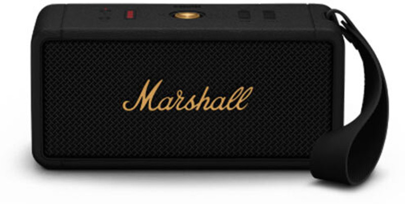 Marshall Emberton II Portable 30+Hour Playtime, 360degree Sound, Waterproof 20 W Bluetooth Speaker(Black, Brass, Stereo Channel)