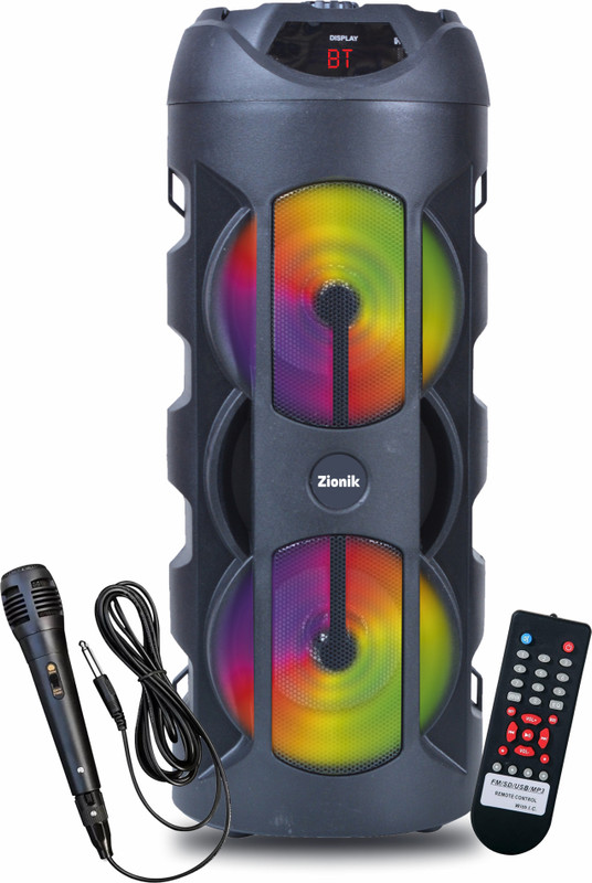 Zionik SoundBlaze 051 40W 40 W Bluetooth Tower Speaker(Multicolor, 2.0 Channel)