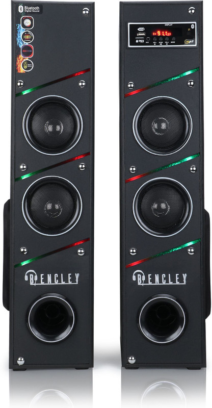 Bencley HDT-03 EDGE With SUPER BASS 110 W Bluetooth Tower Speaker(Black, 4.2 Channel)