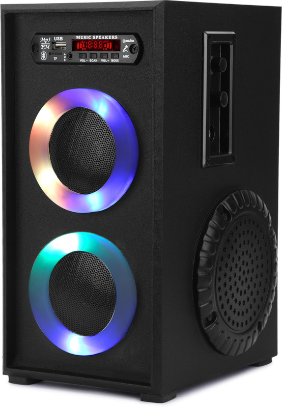 Quaranel DJ Bluetooth Music System Home theater 50 W Bluetooth Tower Speaker(Black, 3 Channel)