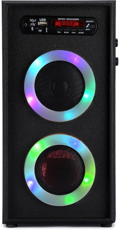 Quaranel 7JF-JK 40 W Bluetooth Tower Speaker(Black, 3 Channel)