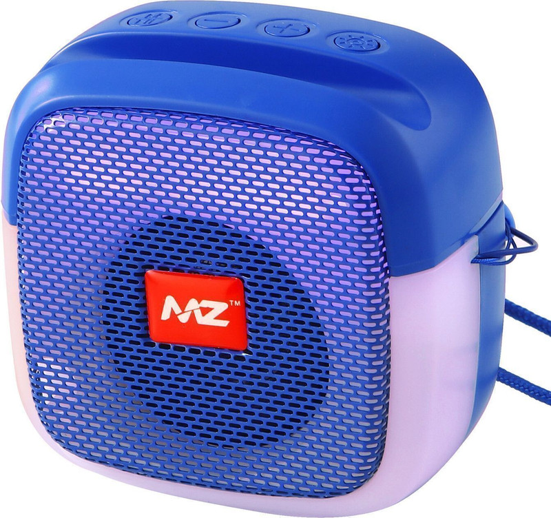 MZ M424SP (PORTABLE BLUETOOTH SPEAKER) Dynamic Thunder Sound with Disco LED 5 W Bluetooth Speaker(Blue, Stereo Channel)