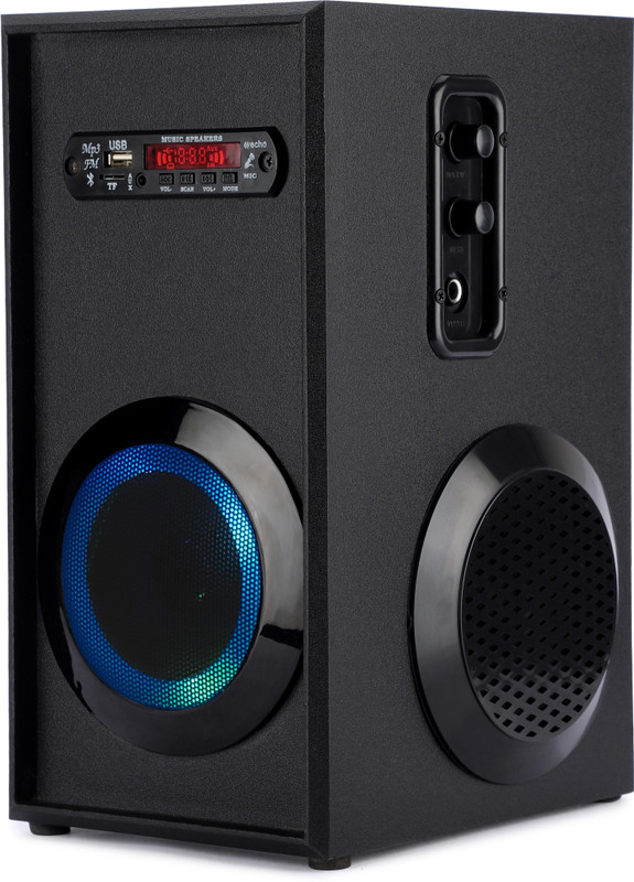 RZG LED High Bass Home Theater Speaker 120 W Bluetooth Tower Speaker(Black, 3 Channel)