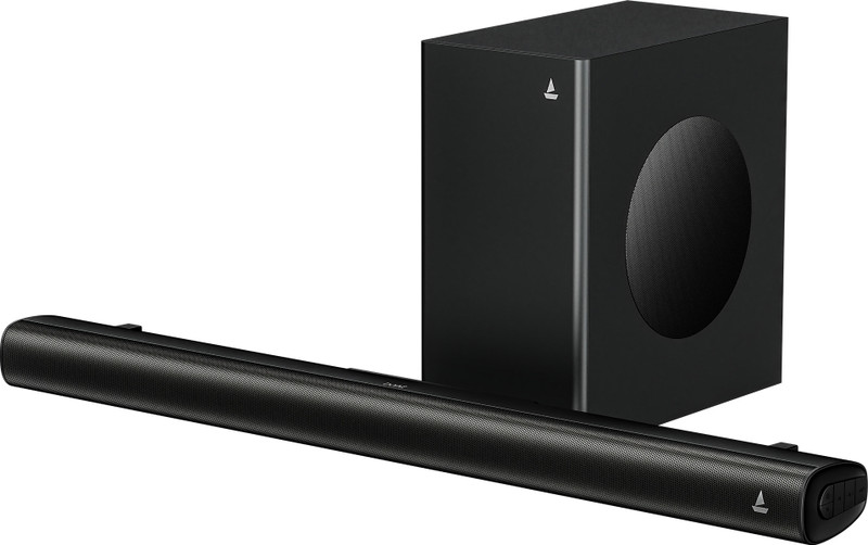boAt Aavante 2.1 2000 200 W Bluetooth Soundbar(Premium Black, 2.1 Channel)