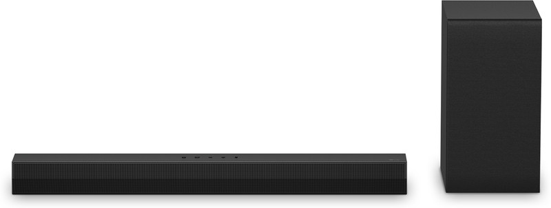 LG S40T, WOW Interface, AI Sound Pro, Dolby Digital, Immersive Surround Sound 300 W Bluetooth Soundbar(Black, 2.1 Channel)