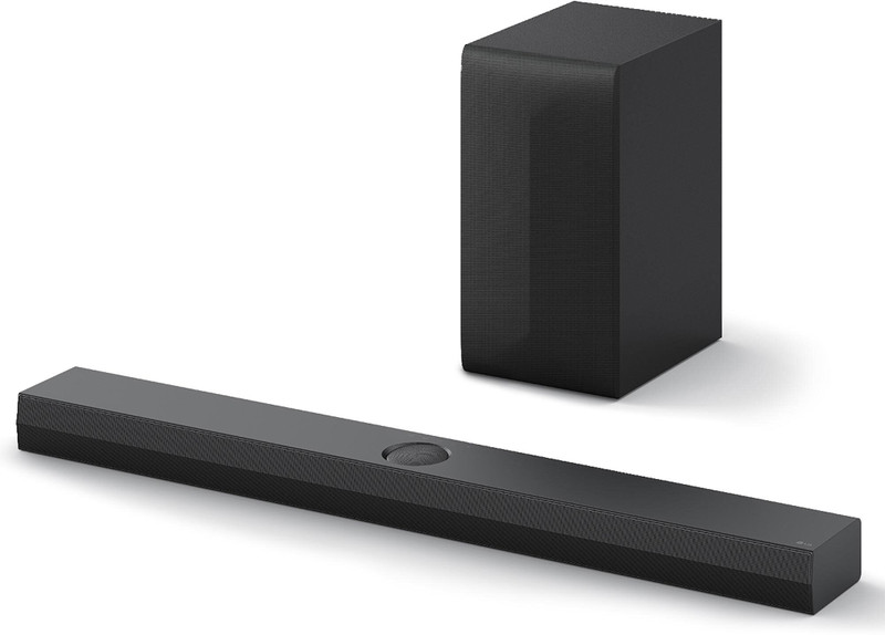 LG S70TY, Dolby Atmos, Center Up-Firing, WOW Orchestra, 400 W Bluetooth Soundbar(Black, 3.1.1 Channel)