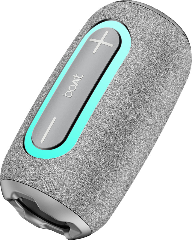 boAt Stone 350 Plus ,8H Battery,Voice Assistant,TWS Mode,BT v6.0,With Mic 12 W Bluetooth Speaker(Sterling Silver, Mono Channel)