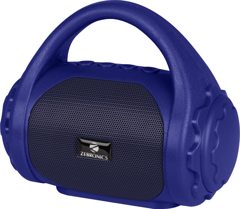 ZEBRONICS County(Blue) 3 W Bluetooth Speaker(Blue, Mono Channel)