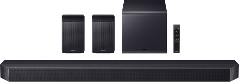 Samsung HW-Q990F/XL Dolby Atmos 11.1.4 Soundbar, Wi-Fi, Alexa, Titan Black 756 W Bluetooth Home Audio Speaker(Titan Black, 11.1.4 Channel)