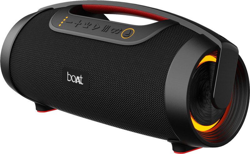 boAt Stone 1450 with RGB LEDs, TWS Feature & IPX5 Water Resistance 40 W Bluetooth Speaker(Black, Red, Mono Channel)
