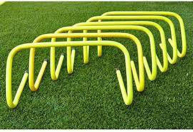SHASPO PVC Speed Hurdles(For Adults, Children Pack of pack of 12pcs parrot green speed hurdle)