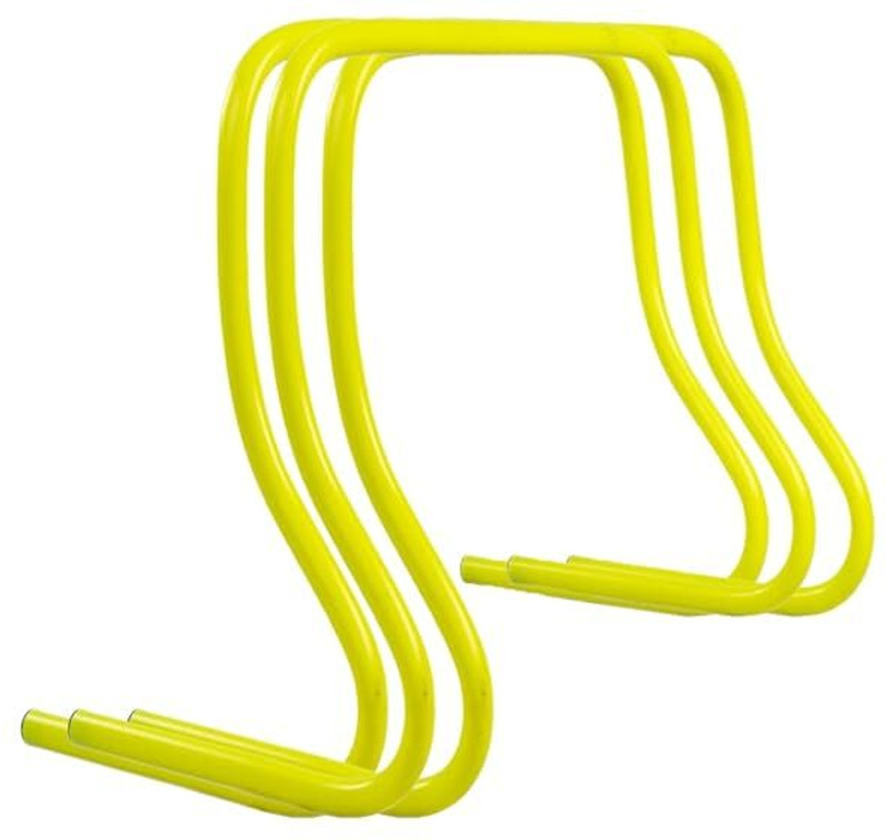 FITFIX Adjustable hurdles: 15" speed coordination & occupational therapy. Steel Speed Hurdles(For Children Pack of 5)
