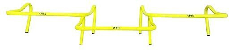 gymfreak Hurdles for Field Training and Speed Coordination 6" (Pack of 5) PVC Speed Hurdles(For Adults, Children Pack of 5 SPEED HURDLES)